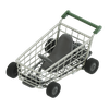 2025 A Production Site by Skwrl Base Cart - Green Go Kart