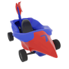 2025 Real Node Racing - Factory 1 The Red Eagle Go Kart