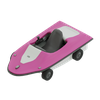 2025 Scorey23 design karts Aqua Racer Pink Go Kart
